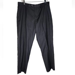 Suslo Couture Cotton Dress Pants in Black Size 36